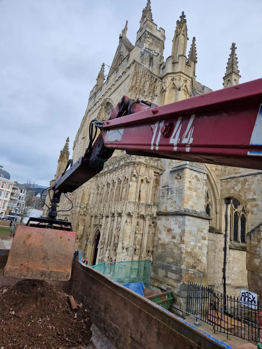Excavator Services In Devon